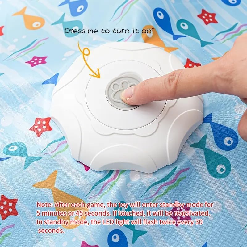 Rechargeable Automatic Cat Toy Interactive Cat Toys for Indoor Cats