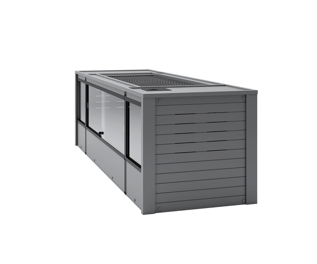 New Age Pet® ECOFLEX® 48" Mojave Reptile Enclosure, Large, Grey
