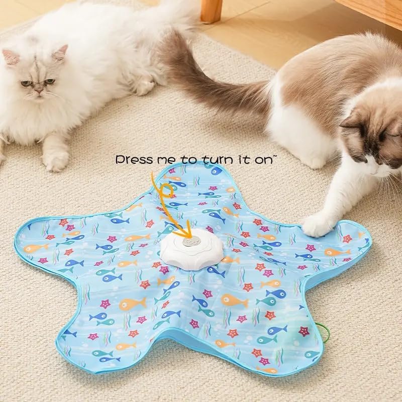 Rechargeable Automatic Cat Toy Interactive Cat Toys for Indoor Cats