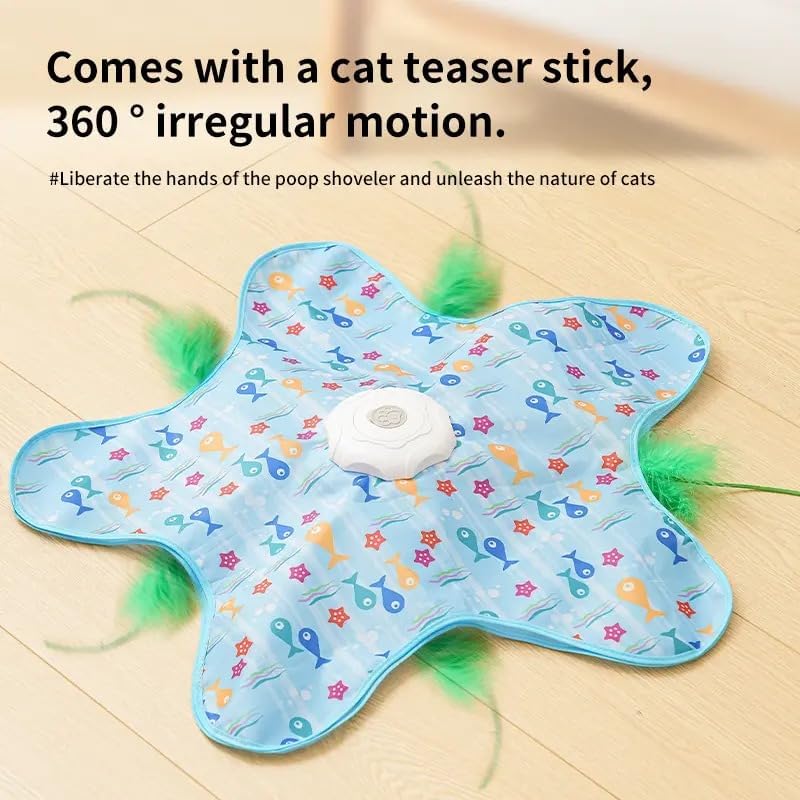 Rechargeable Automatic Cat Toy Interactive Cat Toys for Indoor Cats