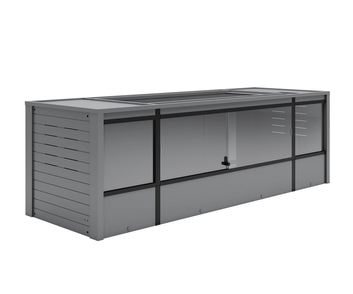 New Age Pet® ECOFLEX® 48" Mojave Reptile Enclosure, Large, Grey