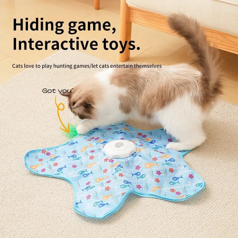 Rechargeable Automatic Cat Toy Interactive Cat Toys for Indoor Cats