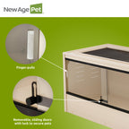 New Age Pet® ECOFLEX® 48" Mojave Reptile Enclosure, Large, Grey