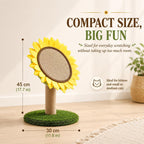 Cat Scratching Post Sisal Cat Scratcher Kitten Scratcher for Indoor Cats