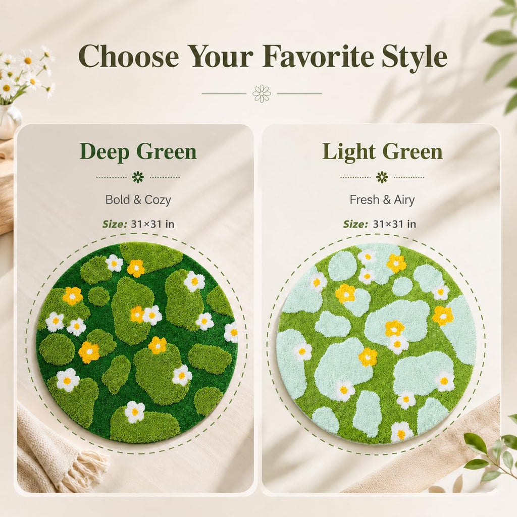 Cat Bed Pad Cat Carpet Mat for Pet Kitty Puppy (Light Green)