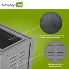 New Age Pet® ECOFLEX® 48" Mojave Reptile Enclosure, Large, Grey