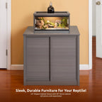 New Age Pet® ECOFLEX® 48" Mojave Reptile Enclosure, Large, Grey