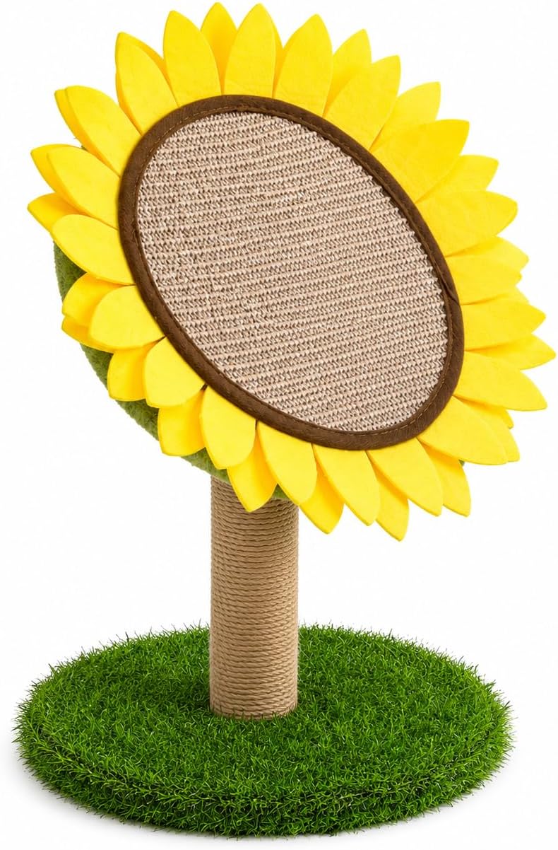 Cat Scratching Post Sisal Cat Scratcher Kitten Scratcher for Indoor Cats