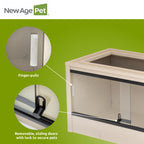 New Age Pet® ECOFLEX® 48" Mojave Reptile Enclosure, Large, Grey