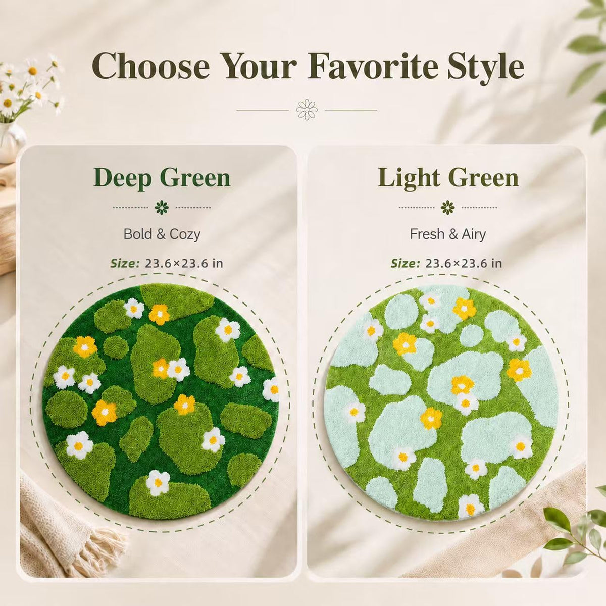 Cat Bed Pad Cat Carpet Mat for Pet Kitty Puppy (Light Green)