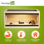 New Age Pet® ECOFLEX® 48" Mojave Reptile Enclosure, Large, Grey