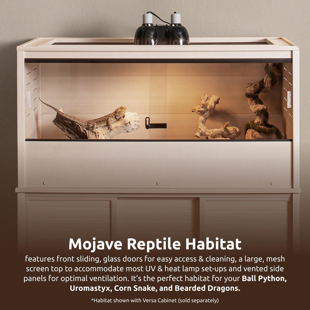 New Age Pet® ECOFLEX® 48" Mojave Reptile Enclosure, Large, Grey