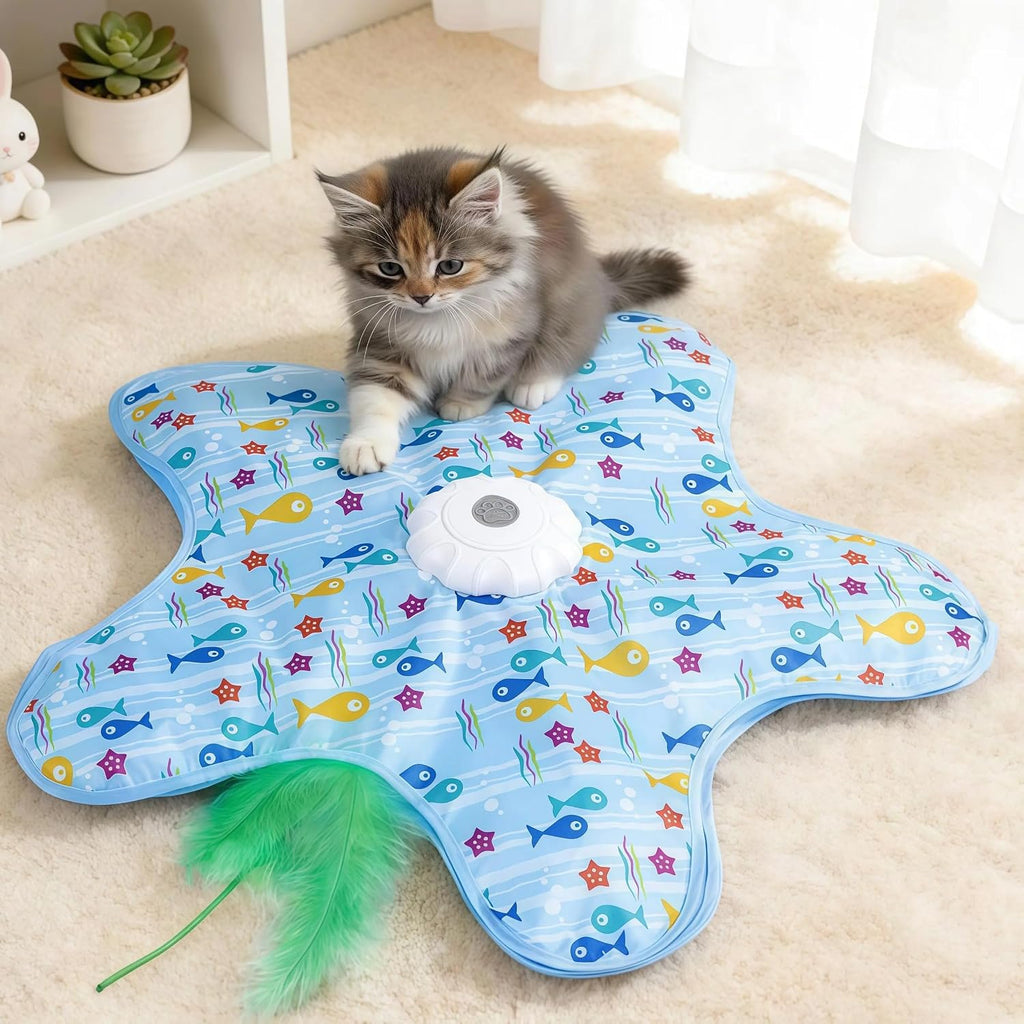 Rechargeable Automatic Cat Toy Interactive Cat Toys for Indoor Cats