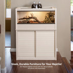 New Age Pet® ECOFLEX® 48" Mojave Reptile Enclosure, Large, Grey