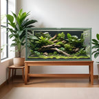 Phailozoo 120 Gallon Reptile Tank, Stackable 4x2x2 Reptile Enclosure