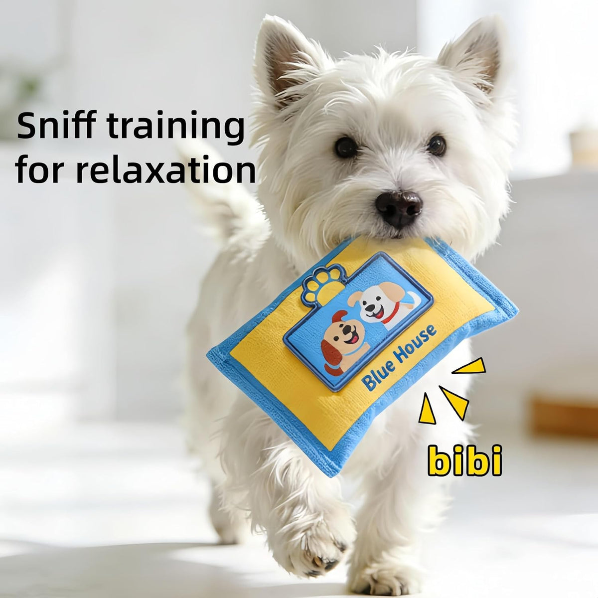 2pcs Interactive Puzzle Dog Toys Slow Feeder for Training and Stress Relief