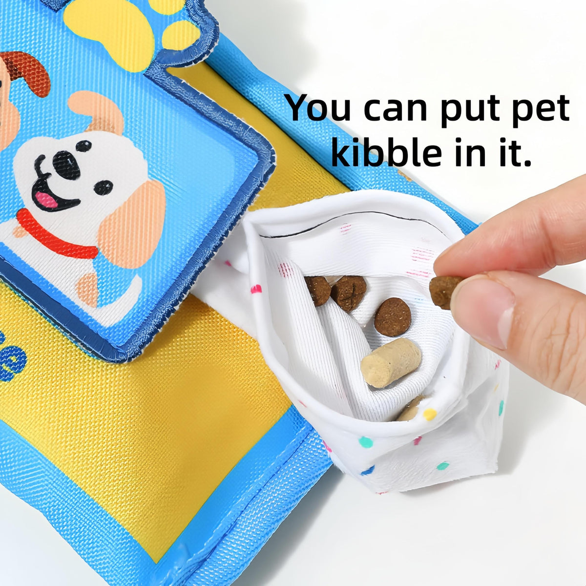2pcs Interactive Puzzle Dog Toys Slow Feeder for Training and Stress Relief