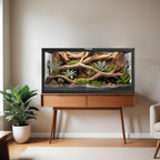 Phailozoo 120 Gallon Reptile Tank, Stackable 4x2x2 Reptile Enclosure