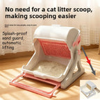 Semi-Automatic Self-Cleaning Cat Litter Box XXL Semi-Enclosed Four Seasons Cat Toilet Pet Supplies