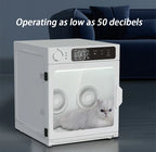 1100W Pet Dryer Box 54L Silent Sterilize Pet Dryer Machine Grooming Short Long Hair Cats Dryers Professional Dogs Supplies