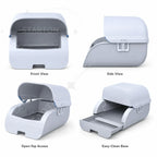 Cleaning Cat Litter Box for Automatic Odor Removal Sterilization Semi Enclosed
