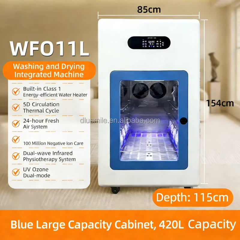 USMILEPET Fully Automatic Pet Wash and Dry in One Machine, Smart Ozone Cat and Dog Self-Service Bathing and Drying Machine