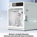 1100W Pet Dryer Box 54L Silent Sterilize Pet Dryer Machine Grooming Short Long Hair Cats Dryers Professional Dogs Supplies