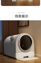 Cat Litter Box Extra Large Fully Enclosed Oversized To Reduce Splash Cat Toilet rabbit litter box cat litter drawer