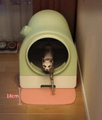 Cat Litter Box Extra Large Fully Enclosed Oversized To Reduce Splash Cat Toilet rabbit litter box cat litter drawer