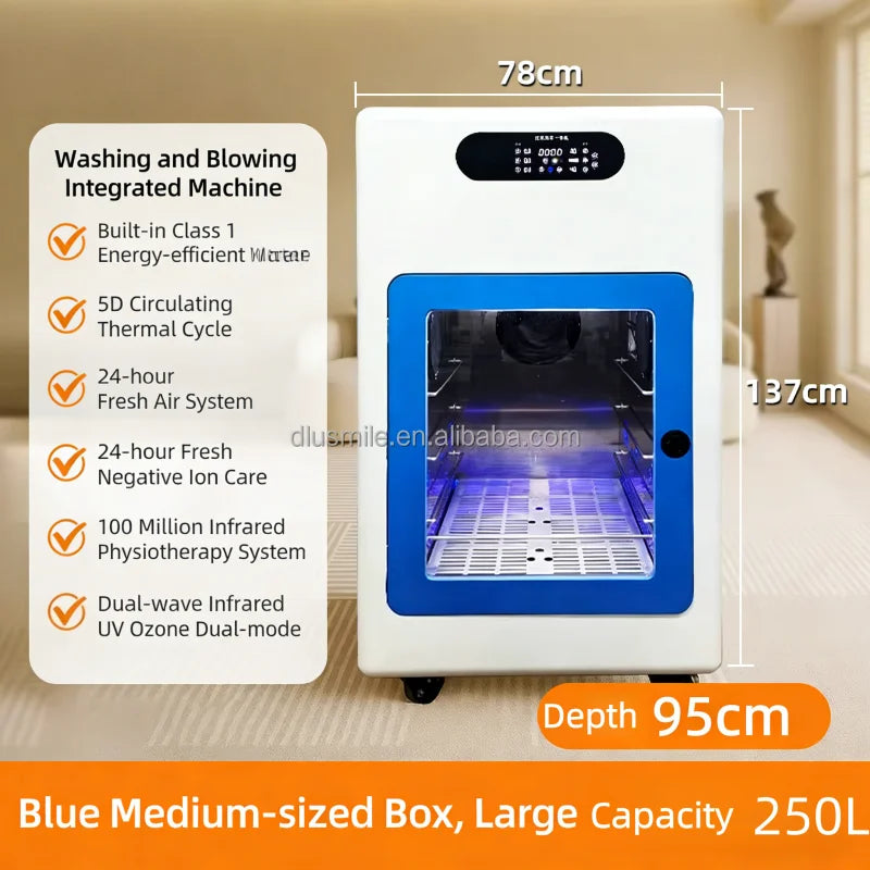 USMILEPET Fully Automatic Pet Wash and Dry in One Machine, Smart Ozone Cat and Dog Self-Service Bathing and Drying Machine