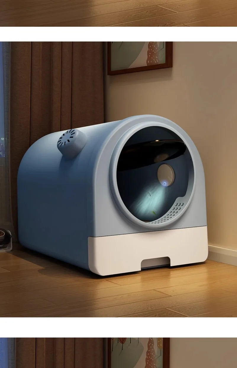 Cat Litter Box Extra Large Fully Enclosed Oversized To Reduce Splash Cat Toilet rabbit litter box cat litter drawer