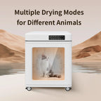 STLFLarge 100L Professional Smart Eco-Friendly Pet Hair Drying Box Fast Silent Dryer for Multi-Pet Dog Groomer Easy Use Bathroom