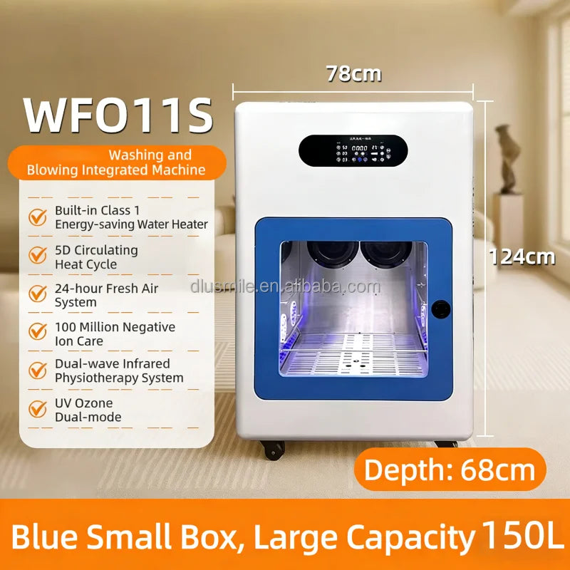 USMILEPET Fully Automatic Pet Wash and Dry in One Machine, Smart Ozone Cat and Dog Self-Service Bathing and Drying Machine